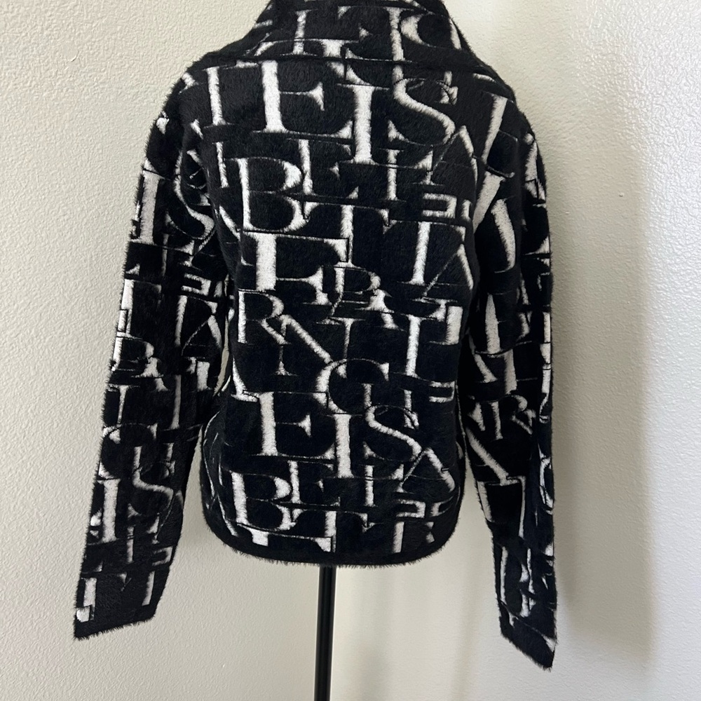 Elisabetta Franchi black and white Knitted knot - Picture 5 of 8